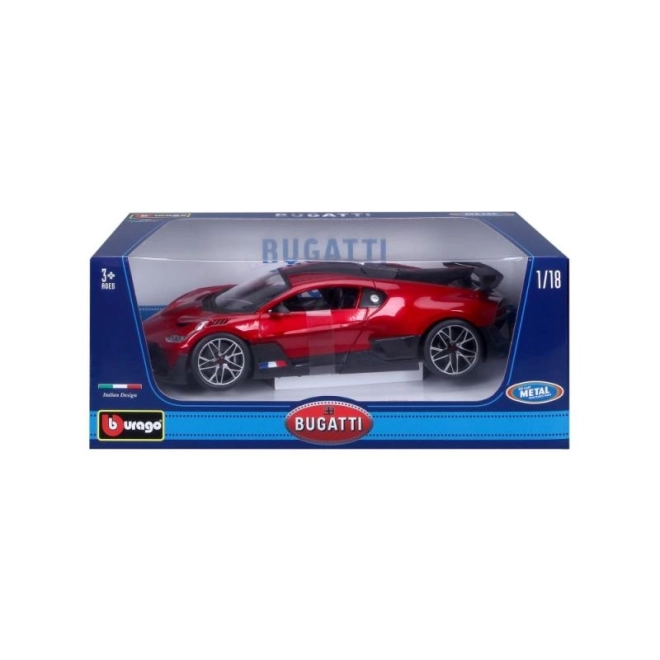 Bburago Bugatti Divo Rot 1:18