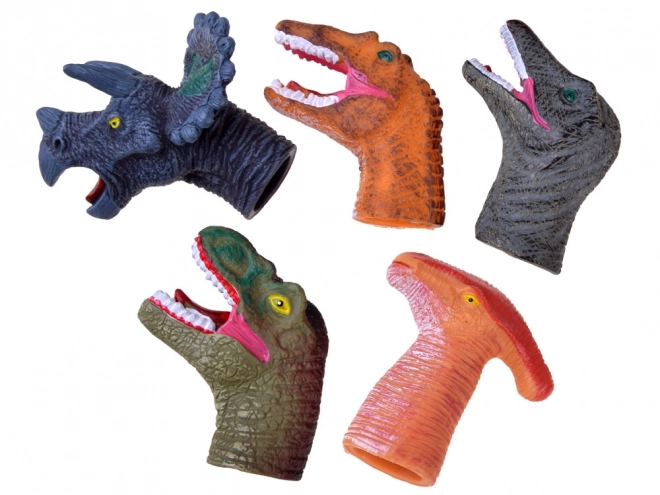 Gummi Dinosauri Fingerpuppen Set