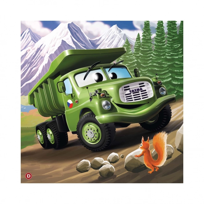 Puzzle Tatra 148 Gelb 60 Teile