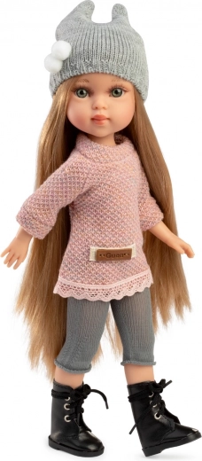 Lange kämmbare Haare über dem ganzen Kopf