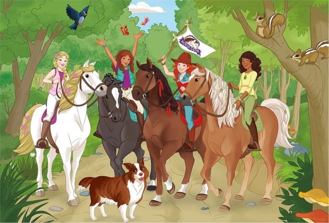 Vier zauberhafte Motive aus dem Horse Club