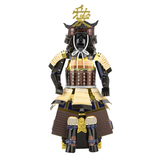 Detaillierte japanische Samurai-Rüstung