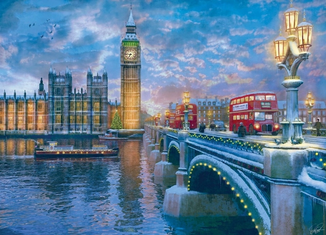 Puzzle Heilige Nacht in London 1000 Teile