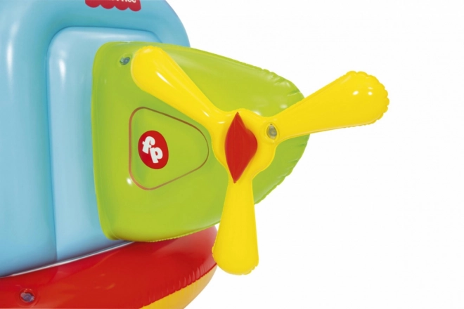 Aufblasbarer Helikopter Spielpool Fisher-Price mit Bällen