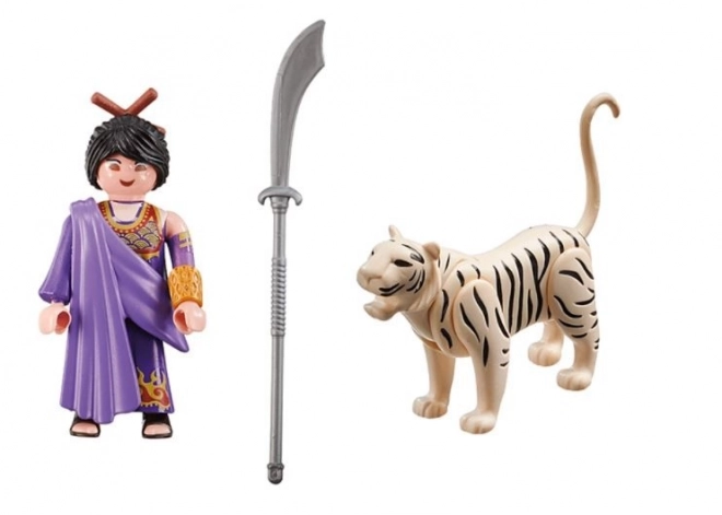 Asiatische Kämpferin mit Tiger Spielset von Playmobil