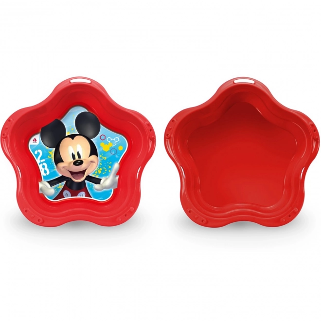 Injusa mickey maus sandkasten muschel pool 2in1