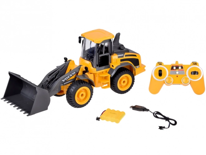 Ferngesteuerter Volvo Bulldozer 1:16 mit Licht und Ton