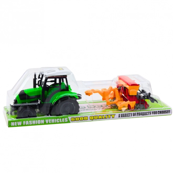 Traktor mit Sämaschine Spielset