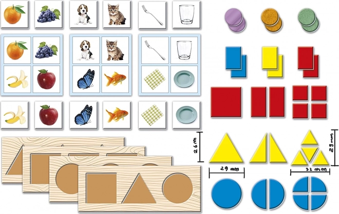 Montessori Lernset: Erste Entdeckungen