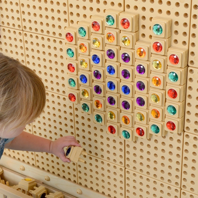 Diamanten Bausteine Set für STEM Tafeln von Masterkidz