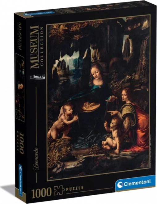 Clementoni Puzzle Museum Collection: Madonna in der Felsen 1000 Teile