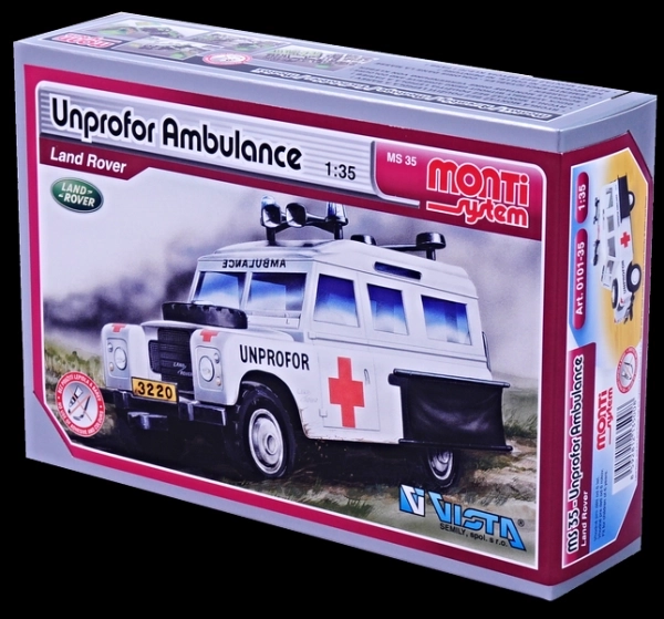 Unprofor Ambulanz Modellbausatz