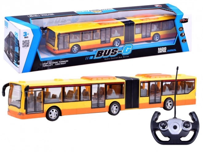 Fernbedienbarer RC Bus für Kinder – Gelb