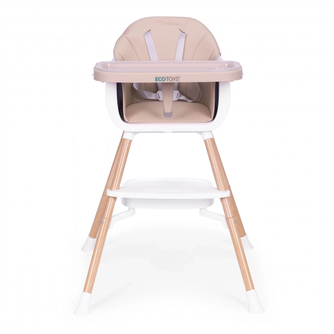 Kindersitz 2-in-1 Beige von ECOTOYS