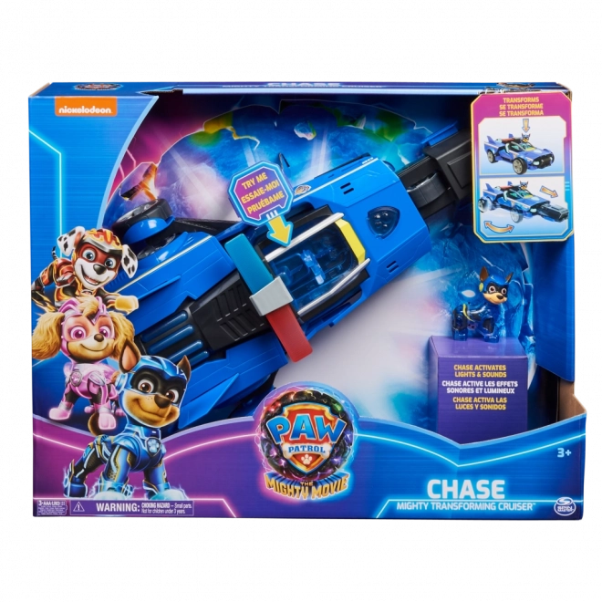 Space Patrol Cosmic Cruiser Figur Chase Interaktives Fahrzeug