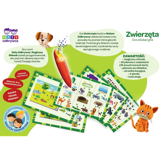 Magischer Stift Tiere Spiel