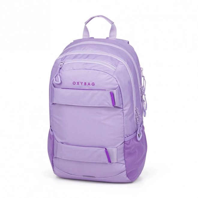 Schulrucksack und Federmäppchen OXY Sport Violet