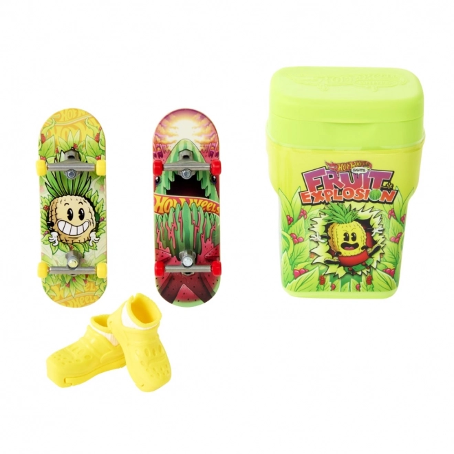 Hot Wheels Fingerboard Set mit Schuhen in Schachtel