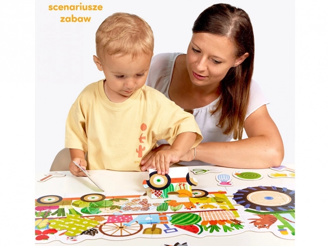 Moto Puzzle Traktor