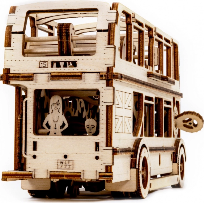 3D Holzpuzzle London Bus