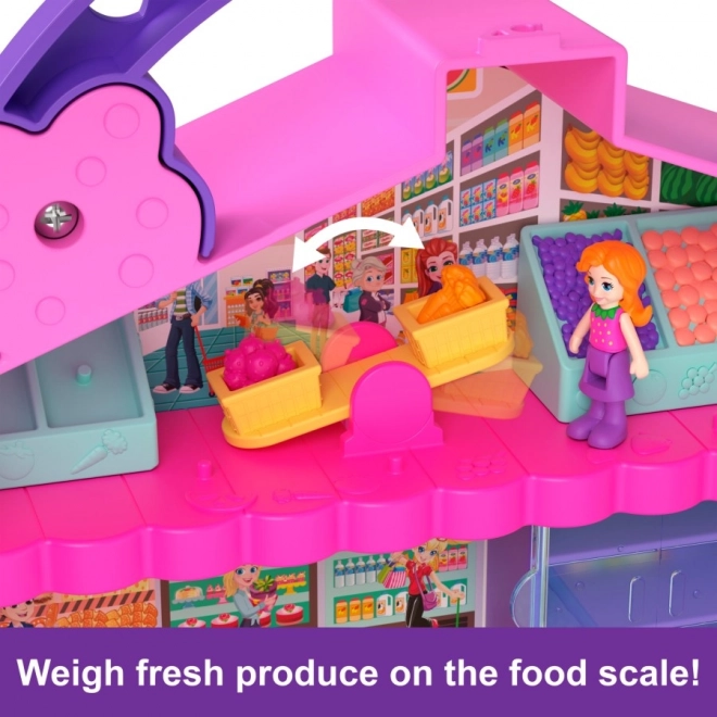 Polly Pocket Pollyville Frischmarkt Spielset