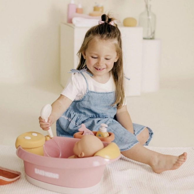 Badewanne für Puppen Smoby Baby Nurse mit elektronischer Dusche