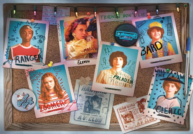 Puzzle 1000 Teile Compact Stranger Things