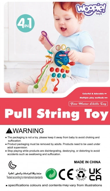 Montessori Sinnes-Spielzeug & Beißring für Babys