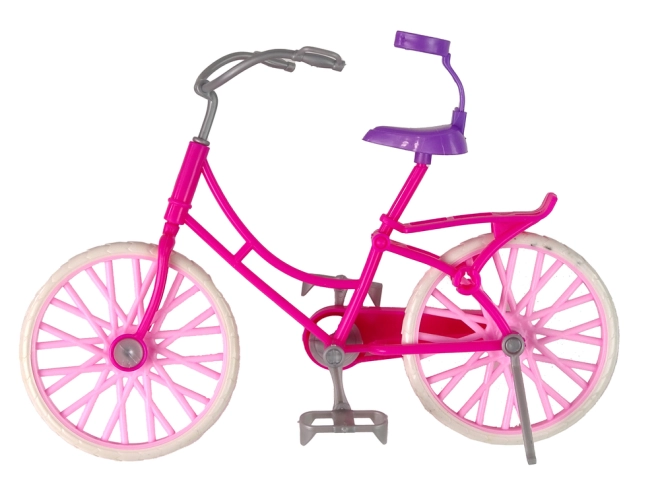 Niedliches rosa Fahrrad