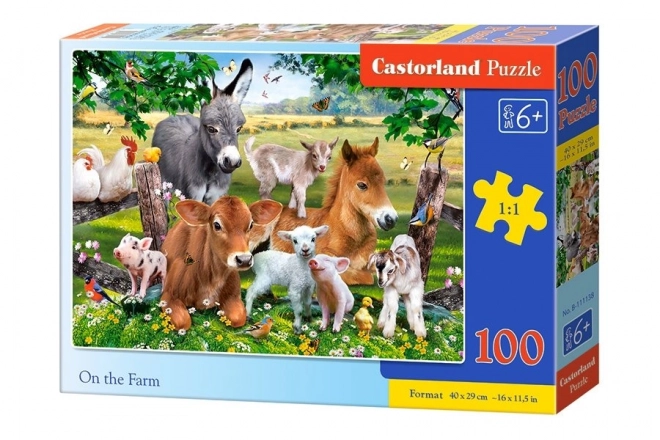 Puzzle Auf Dem Bauernhof 100 Teile