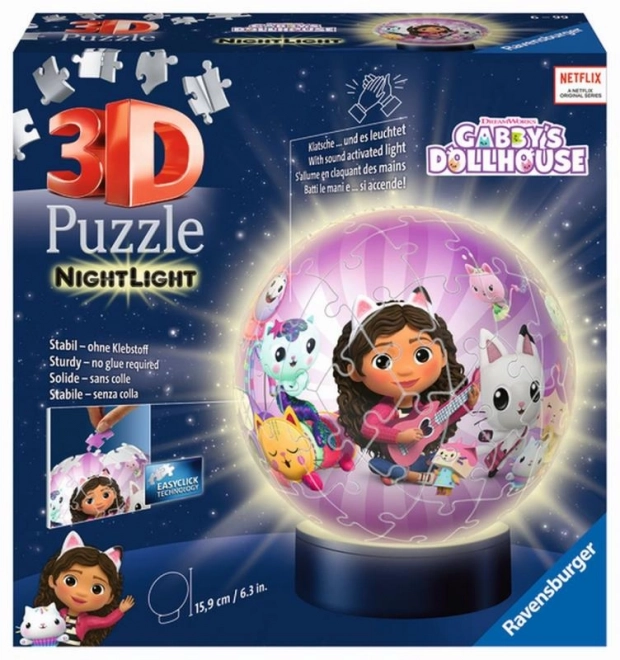 Puzzleball Gabby’s Dollhouse Nachtedition