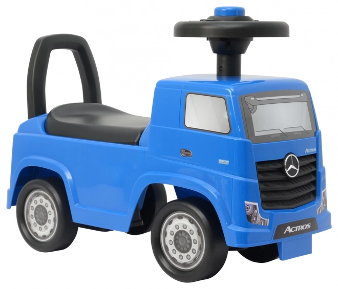 Kinderfahrzeug Mercedes Actros Blau