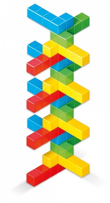 Geomag Magicube Vollfarbe 64 Teile