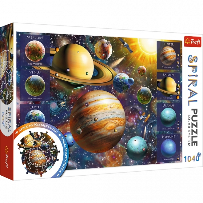 Spiral-Puzzle Sonnensystem 1040 Teile