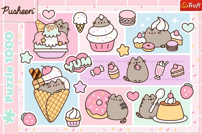 Puzzle Süße Pusheen 1000 Teile