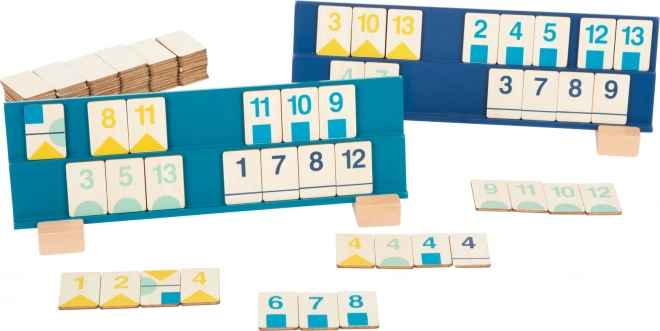 Rummy Familienspiel in Holzdesign