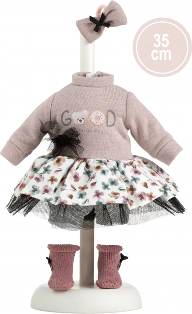 Outfit für Puppe Llorens Größe 35 cm mit Accessoires