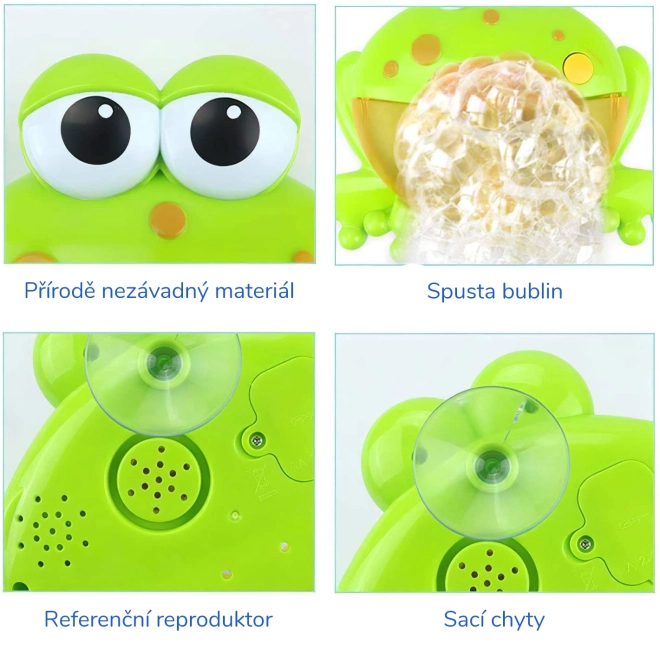 Badespielzeug Frosch-Schaumgenerator