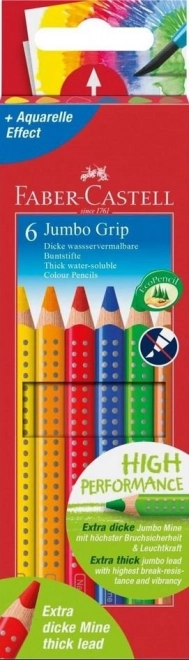 Faber-Castell Jumbo Griff Buntstifte 6er Set