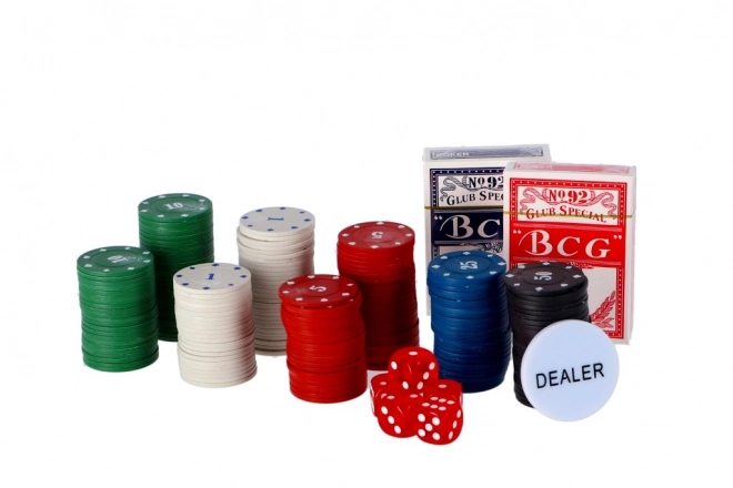 Pokerset im Koffer