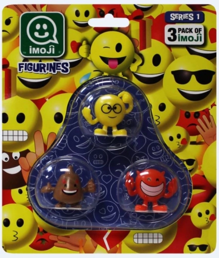 Imoji Set mit 3 Figuren – Emoji-Mix