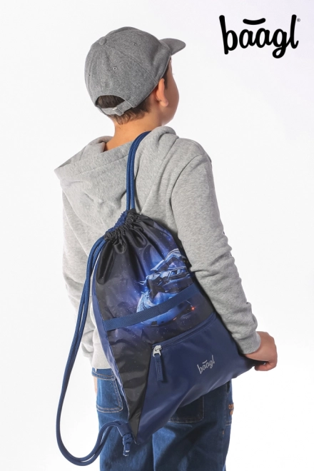 Beutel mit Tasche Raumschiff