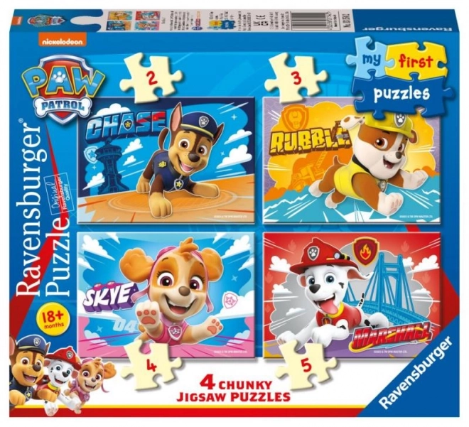 Mein erstes Puzzle Paw Patrol