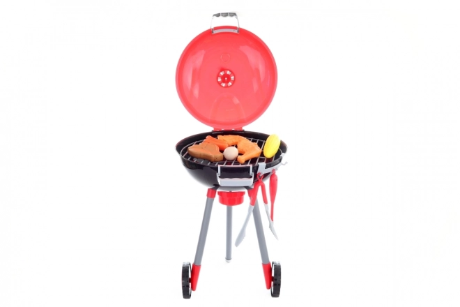 Großer Spielzeug-Grill mit Zubehör