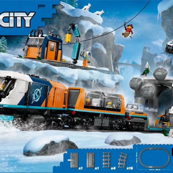 LEGO Stadt Polar-Express für arktische Forscher