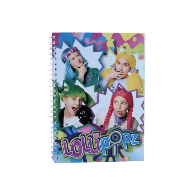 Lollipopz Spiralgebundenes Notizbuch A5