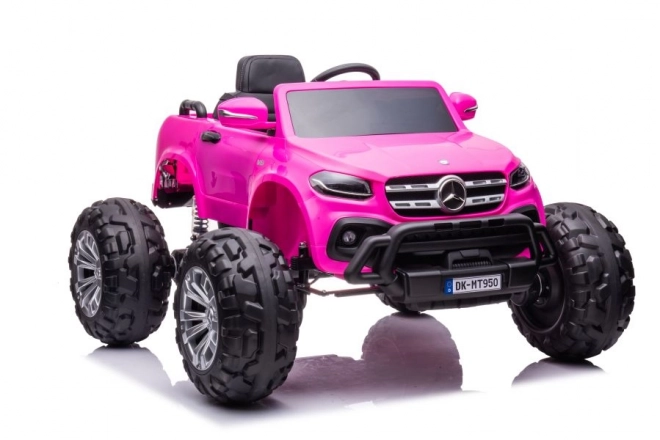 Mercedes Aufsitzauto Barbie Pink