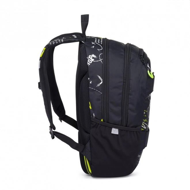 Schulrucksack mit Etui OXY Sport Graffiti