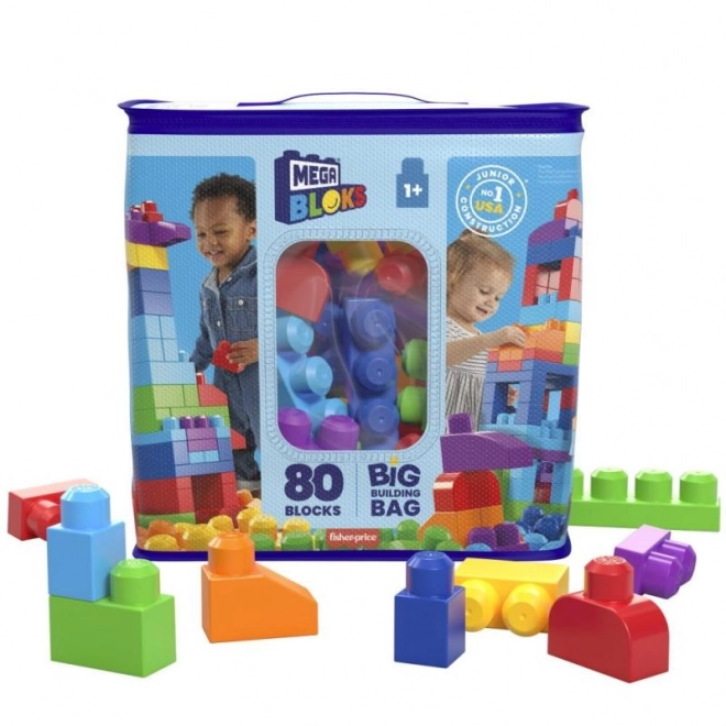 Mega Bloks Großer Beutel Bausteine - Blau