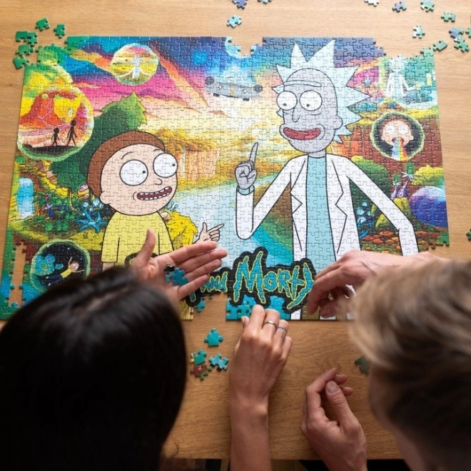 Trefl Puzzle Premium Plus: Rick und Morty 1000 Teile